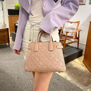 Burberry Calfskin Banner Tote